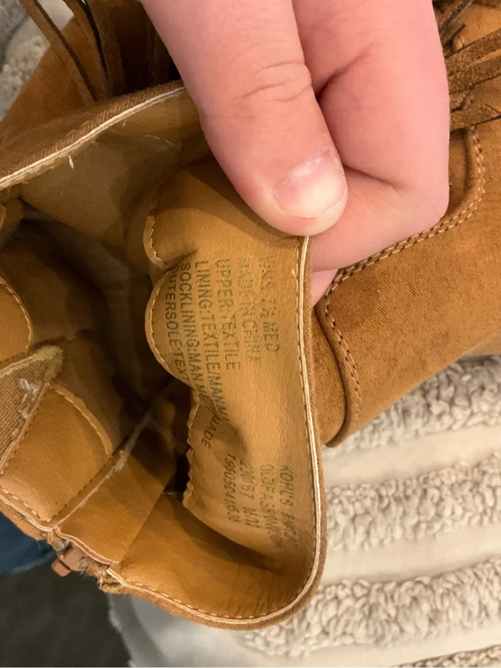 Amazon Tan Suede Fringe Ankle Boots